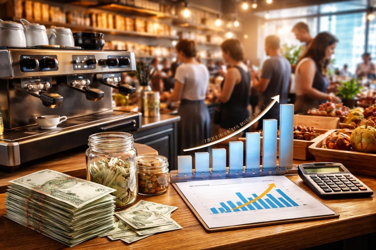 درآمد کافی شاپ چقدر است؟