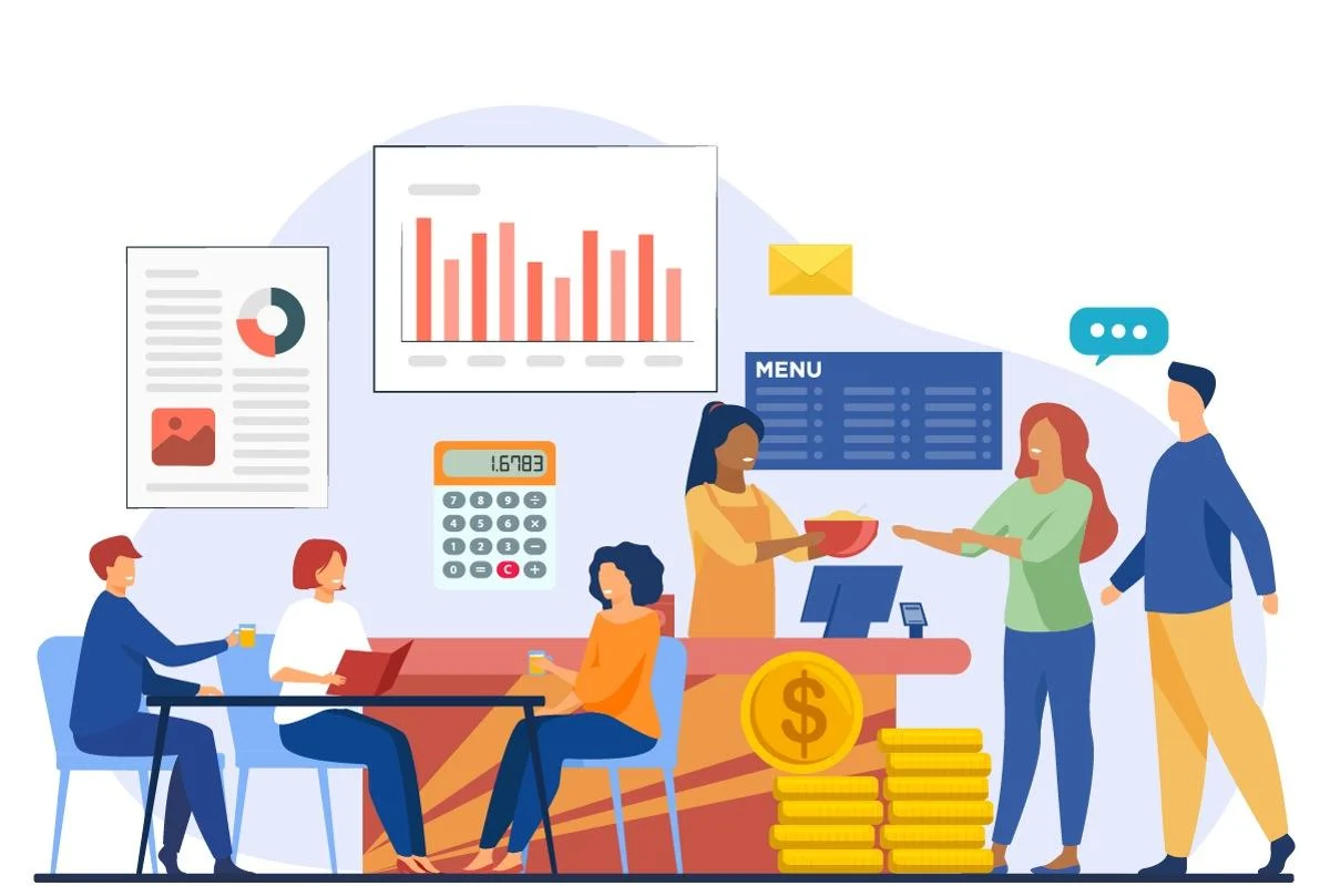 سطوح کدینگ حسابداری رستوران