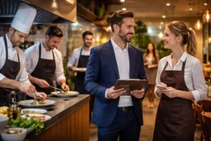 لیست کامل وظایف کارکنان رستوران