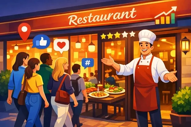 جذب مشتریان تازه به رستوران