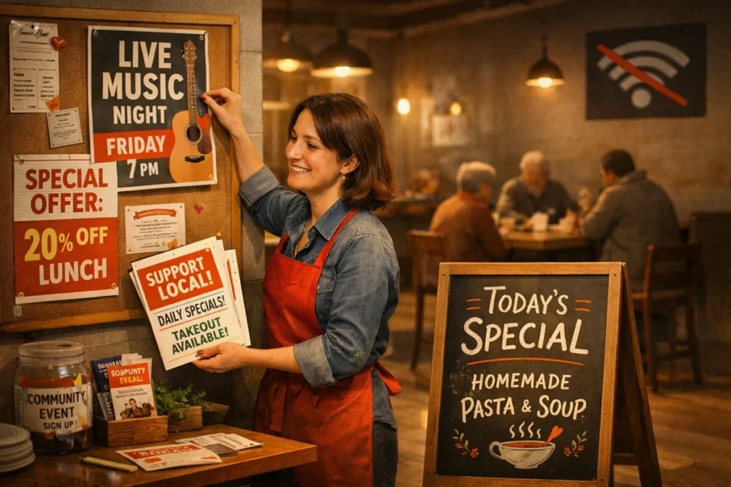 اصول مهم بازاریابی آفلاین رستوران‌ها در دوران بحران